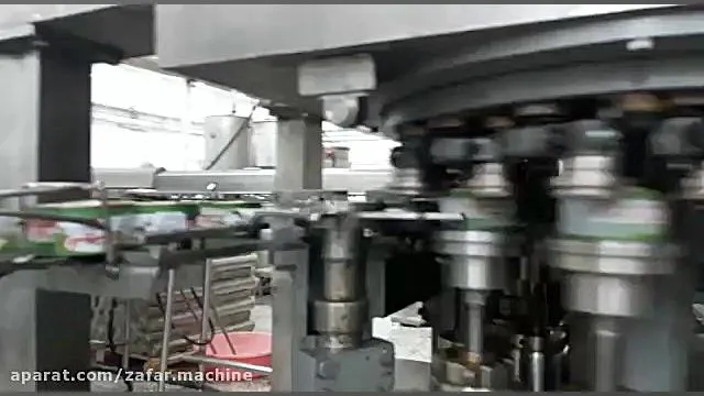 دربندی 8 هد ظفر با سرعت 240 قوطی در دقیقه